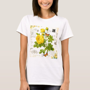 vintage yellow roses T-Shirt