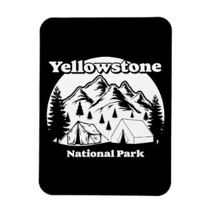 Vintage Yellowstone National Park Magnet
