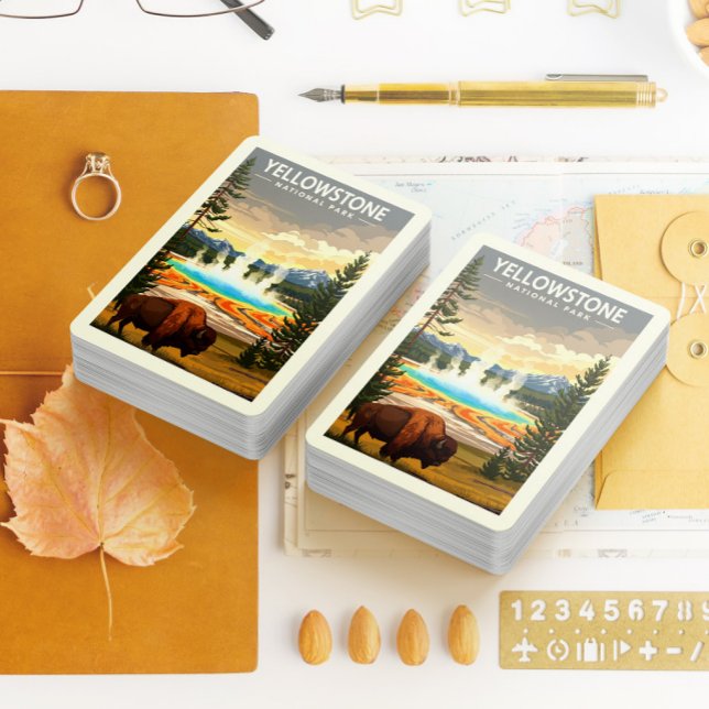 Vintage Yellowstone National Park Playing Cards (Creator Uploaded)