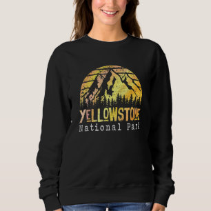 Vintage Yellowstone National Park Wyoming Retro Sweatshirt