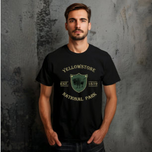 Vintage Yellowstone Ntaional Park T-Shirt