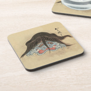 Vintage Yokai Otoroshi- Japanese Monster Coaster
