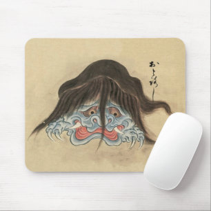 Vintage Yokai Otoroshi- Japanese Monster Mouse Pad