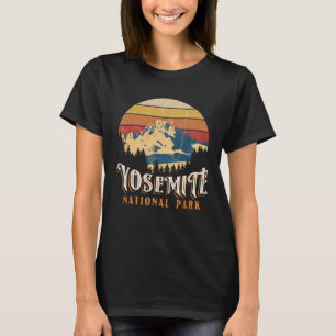Vintage Yosemite National Park California Nature T-Shirt