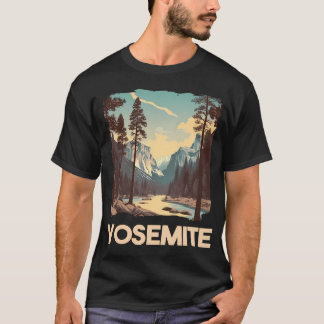 Vintage Yosemite National Park Nature Lover T-Shirt