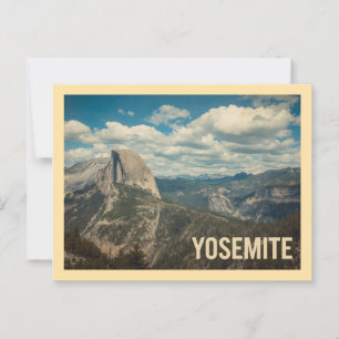 Vintage Yosemite Travel Postcard