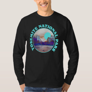 Vintage Yosemite Valley National Park Photo Retro T-Shirt