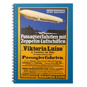 Vintage Zeppelin Viktoria Luise Notebook