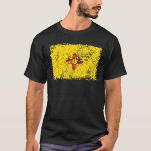 Vintage Zia Sun Symbol Distressed Zia Sun New Mexi T-Shirt
