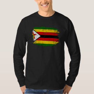 Vintage Zimbabwe Flag For Zimbabwean T-Shirt