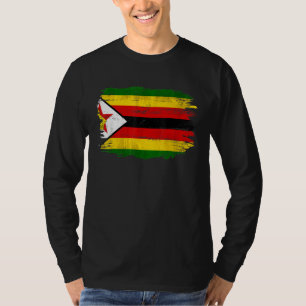 Vintage Zimbabwe Flag For Zimbabwean T-Shirt