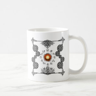 Vintage Zodiac Art Deco Design Coffee Mug