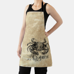 Vintage Zodiac Cancer Apron