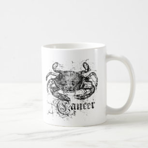 Vintage Zodiac Cancer Coffee Mug
