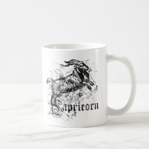 Vintage Zodiac Capricorn Coffee Mug