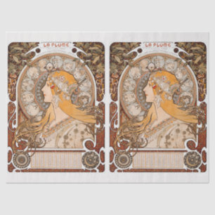 Vintage Zodiac Collage Decoupage Tissue Paper