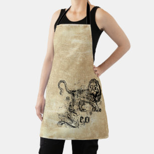 Vintage Zodiac Leo Apron