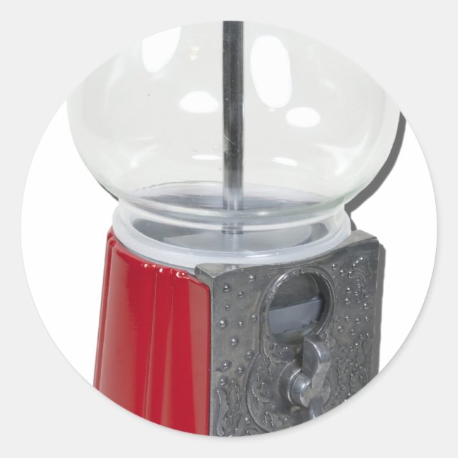 VintageCandyDispenser082111 Classic Round Sticker (Front)