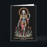 Vintagecore Gothic Skeleton Proverbs 31_25 Strengt Card<br><div class="desc">Vintagecore Gothic Skeleton Proverbs 31_25 Strength Dignity</div>