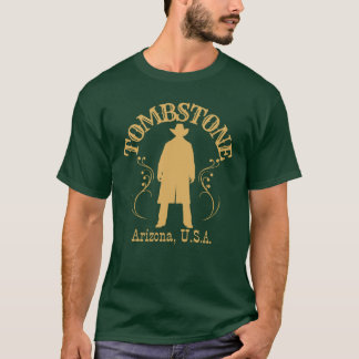VintageStyle Tombstone Arizona Tough Cowboy T-Shirt