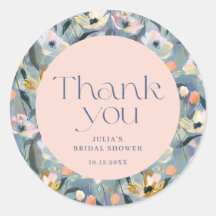 Vintge Retro Thank You Bridal Shower