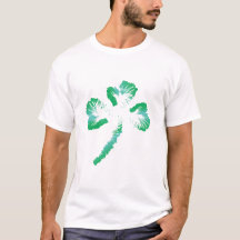 Vintge Shamrok Leaf, St. Patrick's Day T-shirt