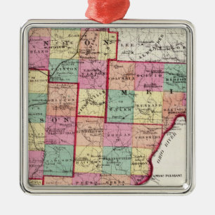 Vinton Counties Metal Tree Decoration
