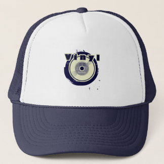 VINYL 45 RPM Record Customise your Own Text/Year Trucker Hat