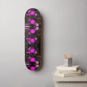 Vinyl Art on Skateboard