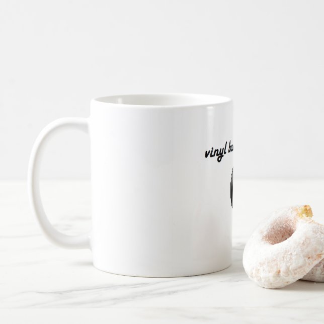 vinyl baby, VINYL !!! Coffee Mug (With Donut)