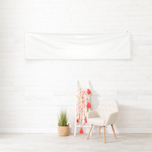Vinyl Banner, 2.5'x10' Banner