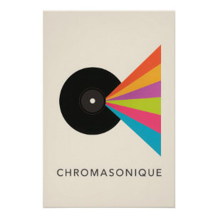 Vinyl Chromasonic - Poster