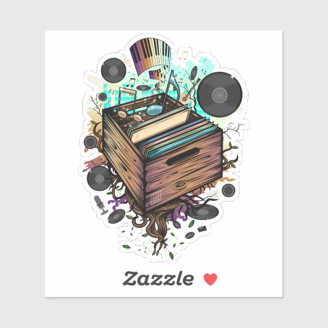 Vinyl Crate Music (Sheet)