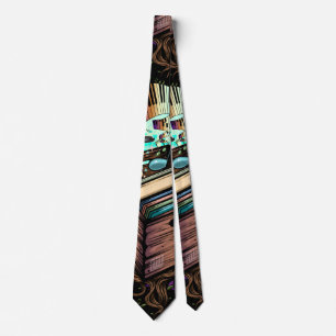 Vinyl Crate Music Tie