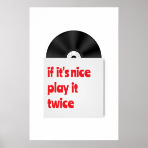 vinyl decor Poster