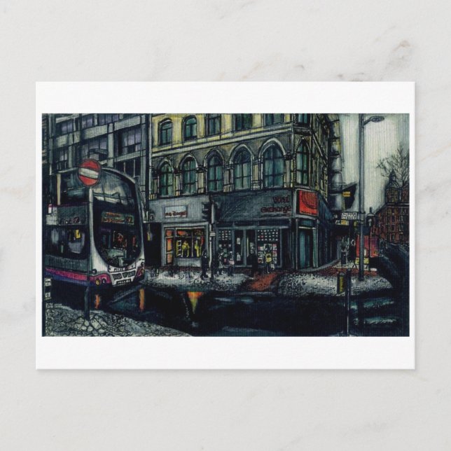 Vinyl Exchange by Anthony McCarthy Postcard (Front)