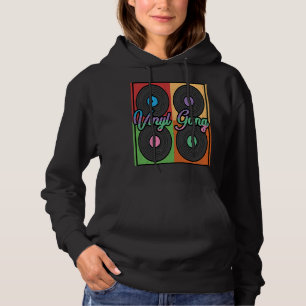 Vinyl Gang Vinyl Record Analogue LP Music Player Hoodie