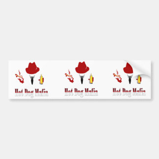 Vinyl Hot Dog Mafia Sticker (3 Pack)
