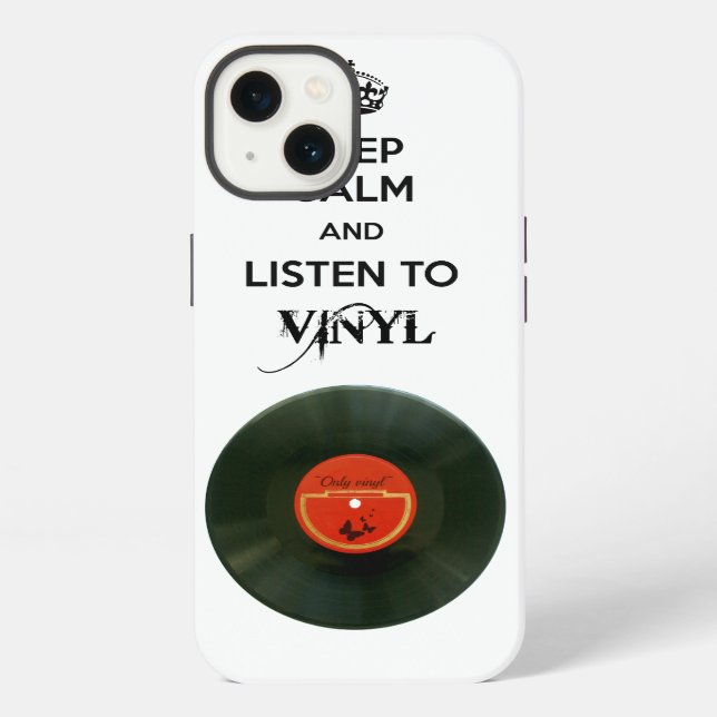 Vinyl iPhone Case (Back)