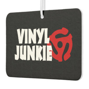 Vinyl Junkie Car Air Freshener