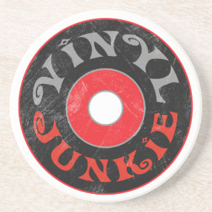 Vinyl Junkie Coaster