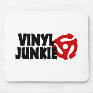 Vinyl Junkie Mouse Pad