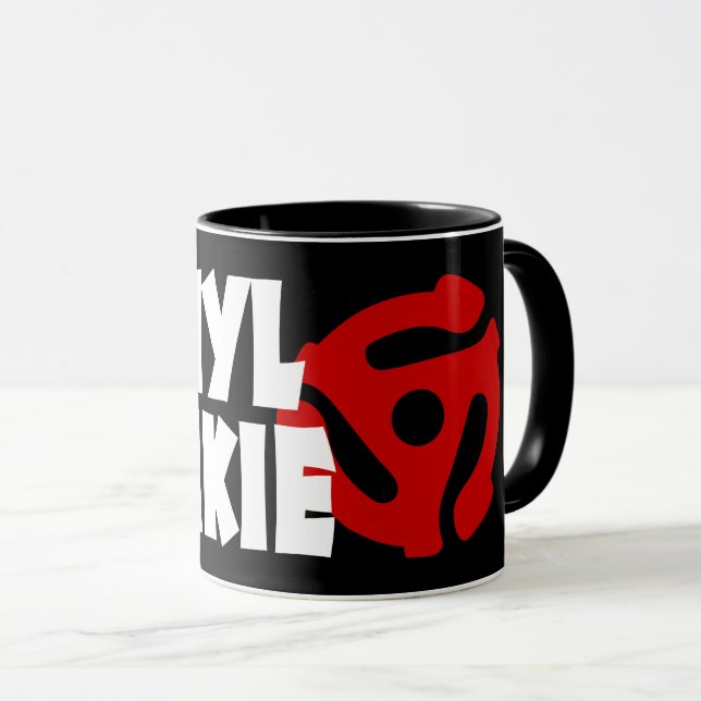 Vinyl Junkie Mug (Front Right)