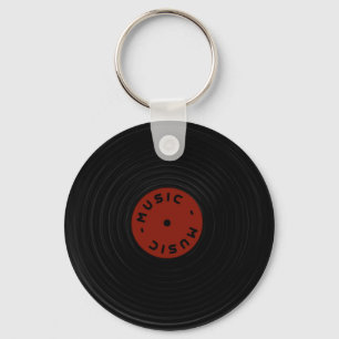 Vinyl Key Ring