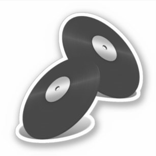 Vinyl-Look LP Records