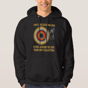 Vinyl Lp Record Vinyl Disc Retro Vinyl Record Play Hoodie