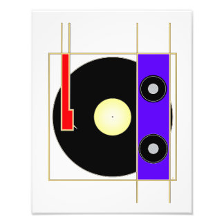 Vinyl Player Photo Print