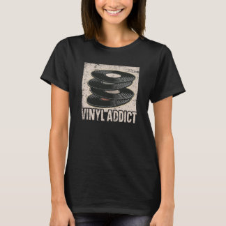 Vinyl Player Vinyl Record Player Music T-Shirt