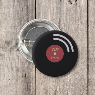 Vinyl Record Button