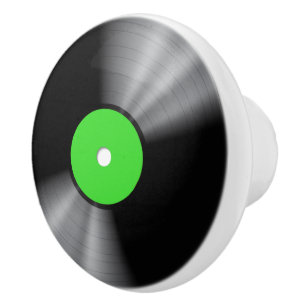 Vinyl Record Ceramic Knob